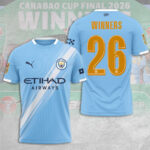 Manchester City 2026 Carabao Cup Winners 3D Apparel – MAITM15164