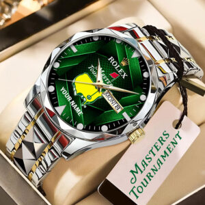 Personalized Masters Tournament x Rolex Alloy Luxury Quartz Watch - MAITM15045