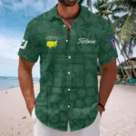 Masters Tournament x TITL Short Sleeve Button-Down Shirt – MAITM15187