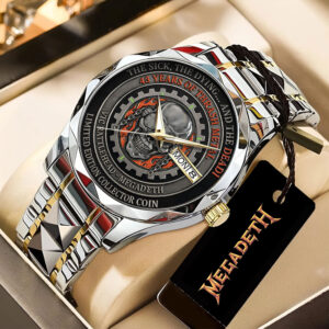 Megadeth Alloy Luxury Quartz Watch - TANTN21459