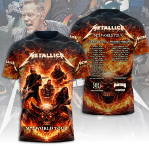 Metallica 2026 World Tour 3D Apparel - MAITM15111