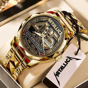 Metallica 45th Anniversary Alloy Luxury Quartz Watch - MAITM15047