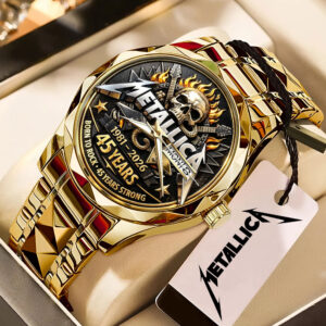 Metallica 45th Anniversary Alloy Luxury Quartz Watch - MAITM15127