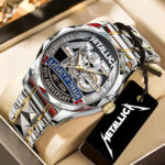 Metallica 45th Anniversary Alloy Luxury Quartz Watch – TANTN21575