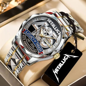 Metallica 45th Anniversary Alloy Luxury Quartz Watch - TANTN21575