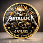 Metallica 45th Anniversary Commemorative Coin – MAITM15126
