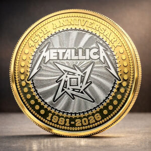 Metallica 45th Anniversary Commemorative Coin - MAITM15140
