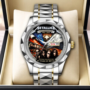 Metallica 45th Anniversary Alloy Luxury Quartz Watch - HOATT16524