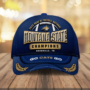 Montana State Bobcats Football 2025 National Champions Classic Cap – MAITM14954