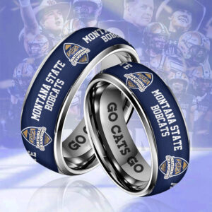 Montana State Bobcats Football 2025 National Champions Custom Alloy Ring - MAITM14976