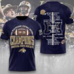 Montana State Bobcats Football 2025 National Champions 3D Apparel – MAITM14927