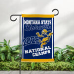 Montana State Bobcats Football 2025 National Champions Double-side Garden Flag – MAITM14940