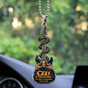 Ozzy Osbourne Custom shape 2-sided Acrylic Car Ornament - TATNTN21425