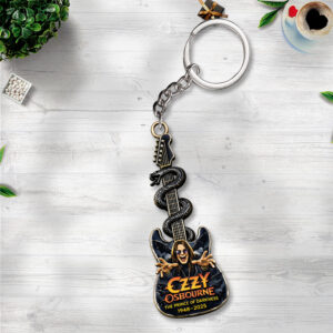 Ozzy Osbourne Custom Shape 2-sided Keychain - TATNTN21426