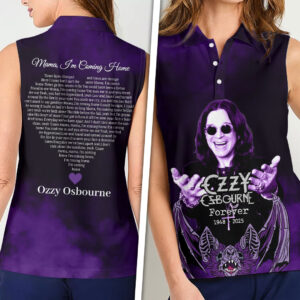 Ozzy Osbourne Women Sleeveless Polo Shirt - HOATT16805