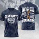 Penn State Nittany Lions Wrestling 2026 National Champions 3D Apparel – MAITM15241