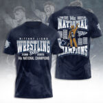 Penn State Nittany Lions Wrestling 2026 National Champions 3D Apparel – TANTN21936