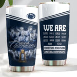 Penn State Nittany Lions Wrestling 2026 National Champions Tumbler Cup – HOATT17026