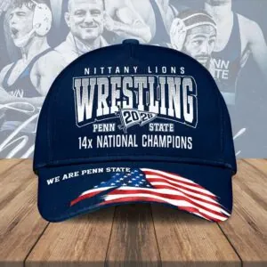 Penn State Nittany Lions Wrestling 2026 National Champions Classic Cap – HOATT17041