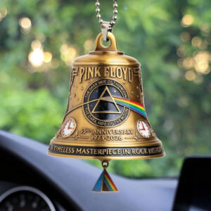 Pink Floyd 53rd Anniversary 2026 Custom shape 2-sided Acrylic Car Ornament - TMTHU4271