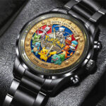 Pokemon 30th Anniversary 2026 Black Stainless Steel Watch – VANDH5080