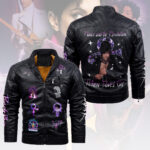 Prince 2D Leather Yellow Fleece Jacket – HOATT16681