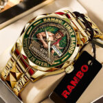 Rambo 45th Anniversary Alloy Luxury Quartz Watch – TANTN21598