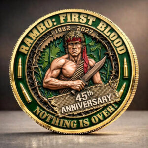 Rambo 45th Anniversary Commemorative Coin - TANTN21597