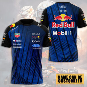 Personalized Red Bull Racing 3D Apparel - TMTHU4403