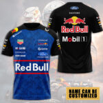 Personalized Red Bull Racing 3D Apparel – TMTHU4404