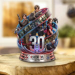 Resident Evil 30th Anniversary Custom Shape Acrylic Plaque – TMTHU4245