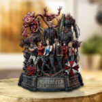 Resident Evil 30th Anniversary Custom Shape Acrylic Plaque – TMTHU4605