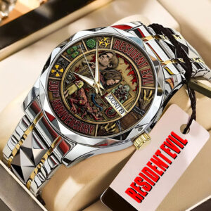 Resident Evil 30th Anniversary Alloy Luxury Quartz Watch - TMTHU4495
