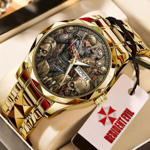 Resident Evil 30th Anniversary Alloy Luxury Quartz Watch - TMTHU4544