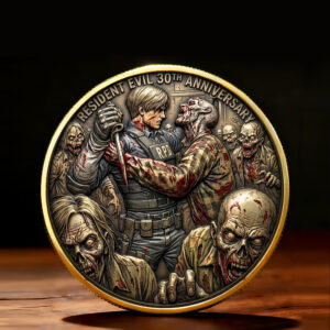 Resident Evil 30th Anniversary Commemorative Coin - TMTHU4545