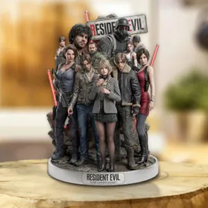 Resident Evil 30th Anniversary Custom Shape Acrylic Plaque - TMTHU4737