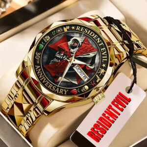 Resident Evil Alloy Luxury Quartz Watch - TMTHU4234