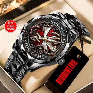 Personalized Resident Evil Alloy Luxury Quartz Watch - TANTN21688