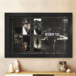 Resident Evil Rectangle Canvas With Inner Frame – TMTHU4596
