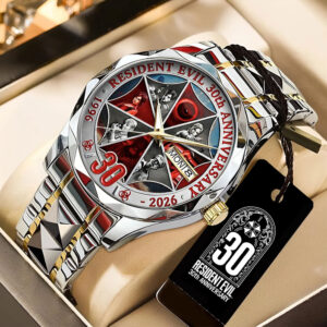 Resident Evil Requiem Alloy Luxury Quartz Watch - TANTN21911