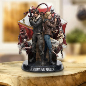 Resident Evil Requiem Custom Shape Acrylic Plaque - TMTHU4484