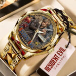 Resident Evil Requiem x Leon Scott Kennedy Alloy Luxury Quartz Watch – TMTHU4481