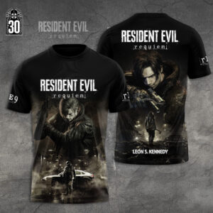 Resident Evil Requiem x Leon Scott Kennedy 3D Apparel - GNE5590