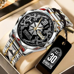 Resident Evil 30th Anniversary Alloy Luxury Quartz Watch - GNE5499
