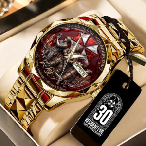 Resident Evil 30th Anniversary Alloy Luxury Quartz Watch - GNE5501