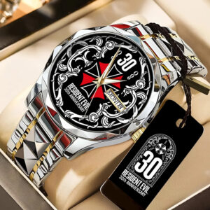 Resident Evil 30th Anniversary Alloy Luxury Quartz Watch - GNE5670