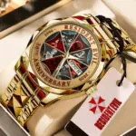 Resident Evil 30th Anniversary Alloy Luxury Quartz Watch – TMTHU4180