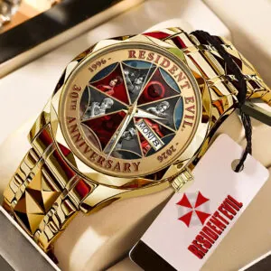 Resident Evil 30th Anniversary Alloy Luxury Quartz Watch - TMTHU4180