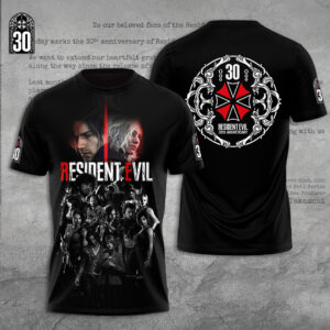Resident Evil 30th Anniversary 3D Apparel - GNE5668
