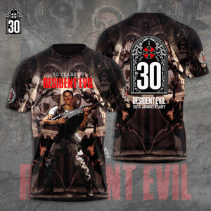 Resident Evil 30th Anniversary 3D Apparel - GNE5669